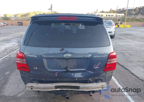 2002 Toyota Highlander Limited V6 from USA, damaged, VIN JTEGF21A920049261